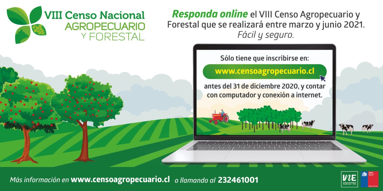 INE: VIII Censo Agropecuario y Forestal online