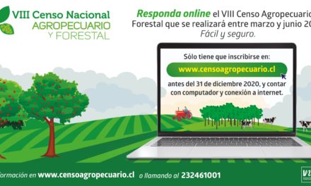 INE: VIII Censo Agropecuario y Forestal online